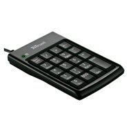 Trust KP-1200P, USB hub - Keyboard