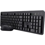 Trust ODY II Wl Keyboard & Mouse Black - black CZ/SK - Keyboard and Mouse Set