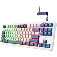 Trust GXT872 XYRA TKL Mechanical Swappable Padded Gaming Keyboard - US - Gaming Keyboard
