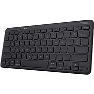 Trust LYRA Compact Wireless Keyboard - US, černá - Keyboard