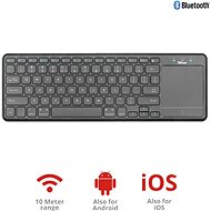 Trust Mida Wireless Bluetooth Keyboard with XL Touchpad - TV Remote Control