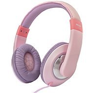 Trust Sonin Kids fejhallgató rózsaszín - Fej-/fülhallgató