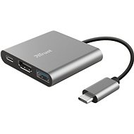 Trust Dalyx 3-in-1 USB-C Adapter - Docking Station