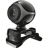Trust Exis Webcam – čierno-strieborná - Webkamera
