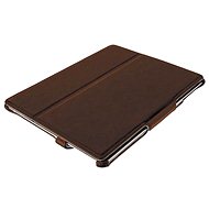 Trust Hardcover skin & folio stand for iPad - brown  - Tablet Case