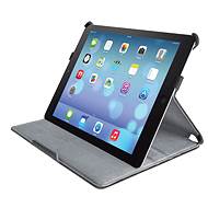 Trust Hardcover skin & folio stand for iPad Air - Black - Tablet Case
