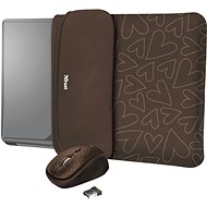 TRUST YVO MOUSE & SLEEVE F/15.6 - BRNHR - Laptop Case