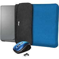 TRUST YVO MOUSE & SLEEVE F/15.6 – BLUE - Laptop Case