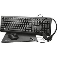 Trust Primo 4-in-1 Home Office Set - CZ/SK - Keyboard and Mouse Set
