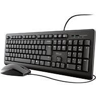 Trust Primo Keyboard and Mouse Set – CZ/SK - Set klávesnice a myši