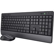 Trust TREZO Silent Wireless Deskset ECO certified - US - Keyboard and Mouse Set