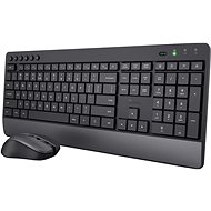 Trust TREZO Wireless Deskset ECO certified - CZ/SK - Keyboard and Mouse Set