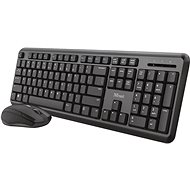 Trust Ody Wireless Silent Set - DE - Set klávesnice a myši