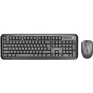 TRUST NOVA WIRELESS DESKSET CZ/SK - Keyboard and Mouse Set
