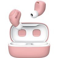 Trust Nika Compact Bluetooth Wireless Earphones, Pink - Wireless Headphones