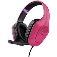 Trust GXT415P ZIROX HEADSET rózsaszín - Gamer fejhallgató