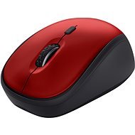 TRUST YVI+ Wireless Mouse ECO certified, červená - Myš