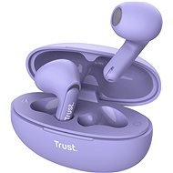 Trust YAVI ENC ECO FRIENDLY earphones, lila - Vezeték nélküli fül-/fejhallgató