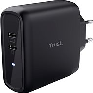 Trust MAXO 65W 2P USB-C CHARGER, black - Wall Charger
