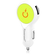  Powerseed Drum Car Carger white-green  - Car Charger