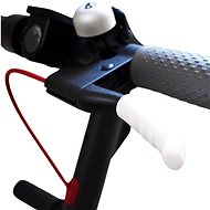 Silica Brake Lever Cover for Xiaomi Scooter, White - Scooter Accessory