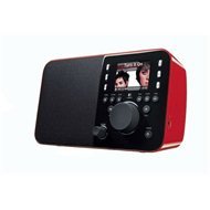 Logitech Squeezebox Radio červený - Bezdrátový audio přehrávač