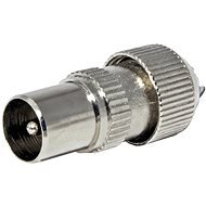 OEM Antenna Connector 75 Ohms PAL (M), IEC169-2, screw, metal - Connector