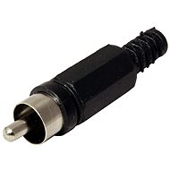 OEM Cinch Connector (M), black - Connector