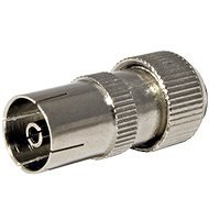 OEM Antenna connector 75 Ohm PAL (F), IEC169-2, screw, metal - Connector