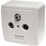 Maximum TV/R/SAT MX 610 Set - Steckdose