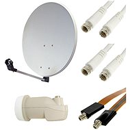 Set the TV without satellite tuner - 1 satellite, 1 receiver - Parabola