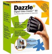 Dazzle DVC 80, externí USB kabel pro převod an. videa do PC + software Pinnacle Studio Quick Start - -