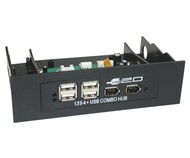 Interní hub 4x USB 2.0 a 2x FireWire - USB Hub