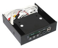Gembird univerzální panel USB 2.0 + FW hub  - -