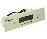 Eurocase - bílý panel do 5.25" pozice pro řadu 54xx, LCD displej a vnitřní čidla - -