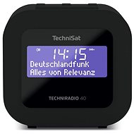 TechniSat TECHNIRADIO 40, black - Radio Alarm Clock
