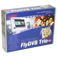 LifeView TV FlyDVB Trio, interní DVB-T/ DVB-S/ Analog TV/ FM přijímač, PCI, DO, EPG, Time-Shifting - Set-Top Box