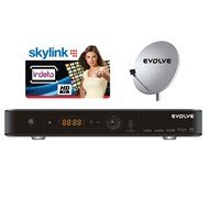 Evolve BlackStar+ Skylink HD card - Satellite Set