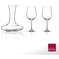 RONA Glass and Decanter Set Home Set 3 for 2 - Glass