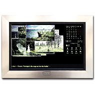 FrameXX Home 150 - fekete, ezüst kerettel - Digitális képkeret