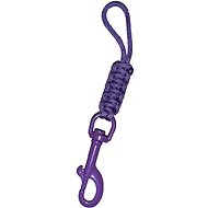 JTLine 75 mm (type A) purple with purple cord - Carabiner