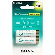 Sony NiMH 2000 mAh, AA, 2 Stück - Akku