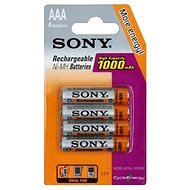 Sony NiMH 1000 mAh, AAA, 4 db - Eldobható elem
