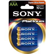 Sony STAMINA PLATINUM, LR03/AAA 1.5V, 4 db - Eldobható elem