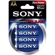 Sony STAMINA PLUS, LR6/AA 1.5V, 4 db - Eldobható elem