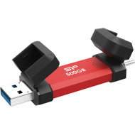 Silicon Power DS72 500GB, red - Flash Drive