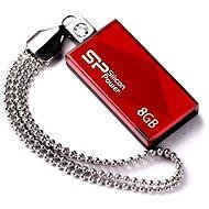 Silicon Power Touch 810 Red 8 GB - USB kľúč