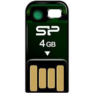 Silicon Power Touch T02 Green 4GB - USB kľúč