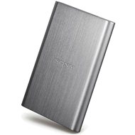 Sony 2.5 "HDD 1000 GB Silver with case - External Hard Drive
