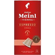 Julius Meinl Nespresso compostable capsules Espresso Crema (10x 5.6 g / box) - Coffee Capsules